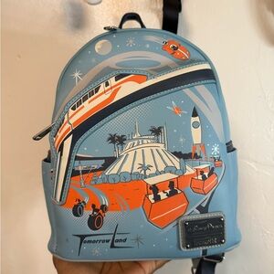 Disney Parks Loungefly Tomorrowland Mini Backpack